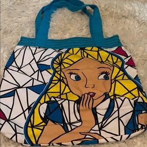 Alice in wonderland Disney lounge fly tote